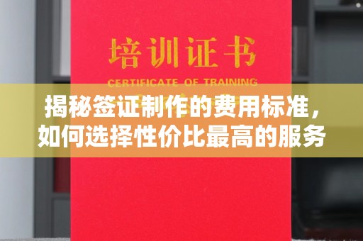 历下揭秘签证制作的费用标准，如何选择性价比最高的服务？
