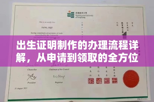 吉阳出生证明制作的办理流程详解，从申请到领取的全方位指南
